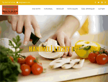 Tablet Screenshot of hanimelilezzetevi.com